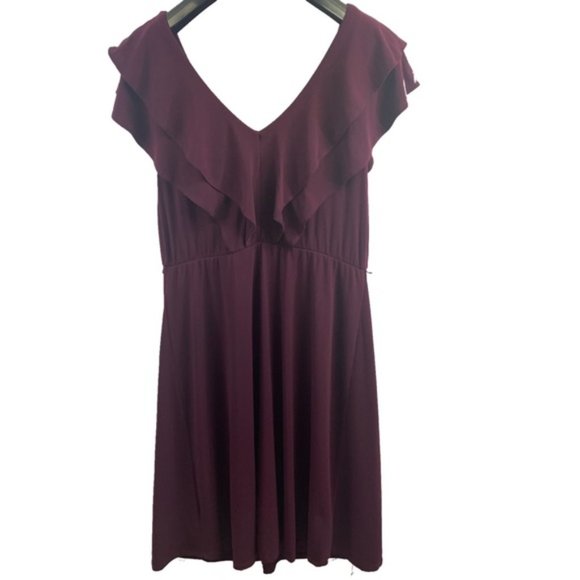 Jessica Simpson Maternity Dress Dual V Neck Large - Picture 2 of 8
